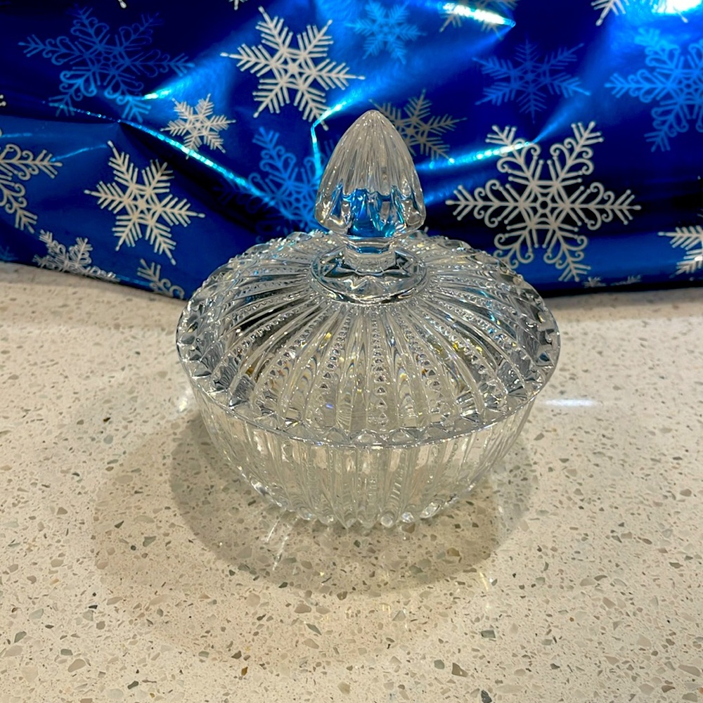 Glass Candy Dish